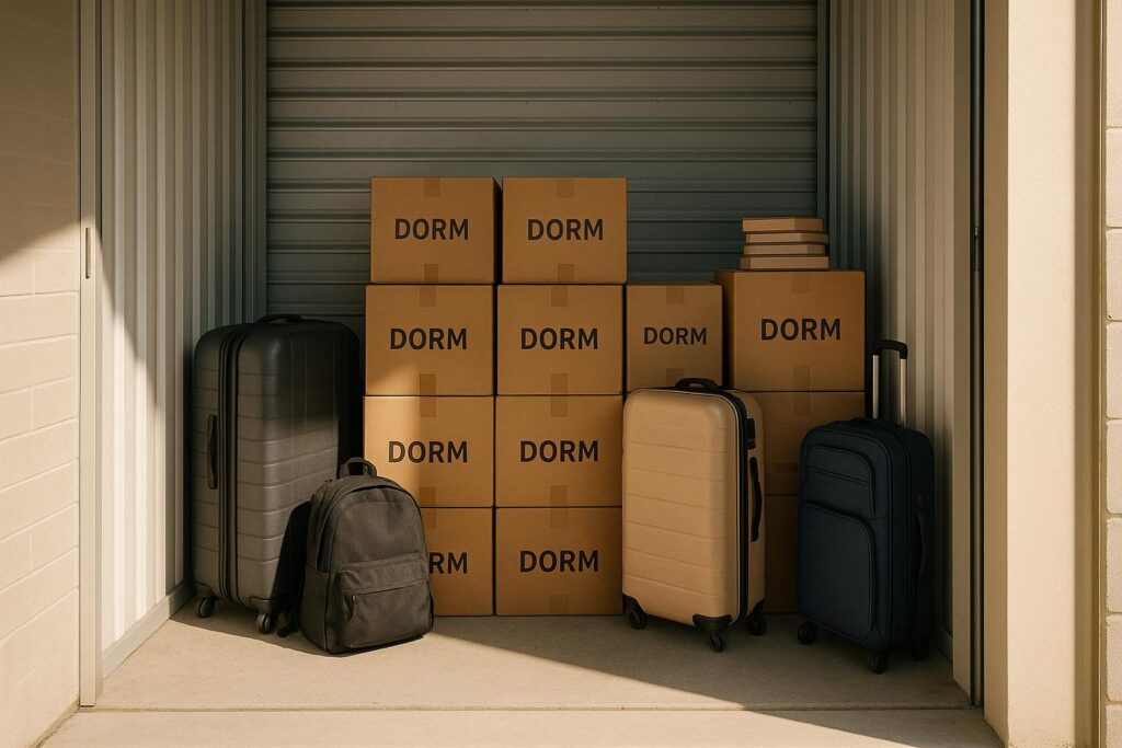 How to Simplify Student Moves with Short-Term Storage